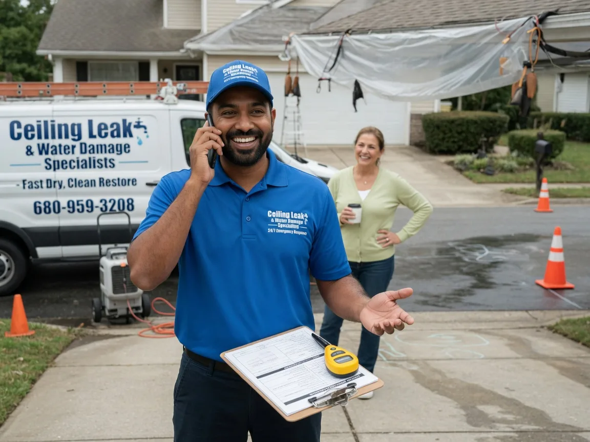 Ceiling Leak Cleanup Saltville, VA FAQs